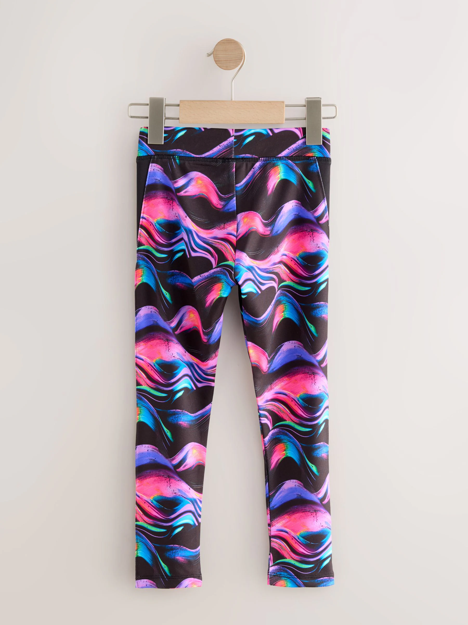 Zwart Multi Wave - Sportlegging (3-16 jr)