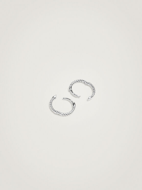 Pendientes De Aro De Plata 925 - Plateado