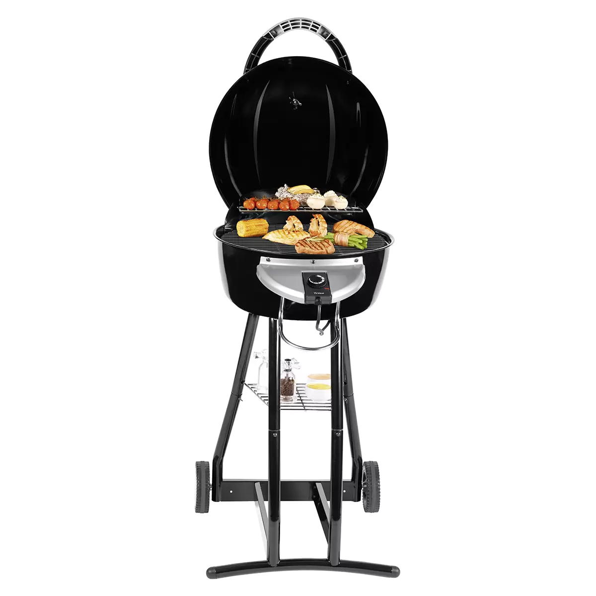 Elektrogrill BBQ Star 2 in 1 Schwarz