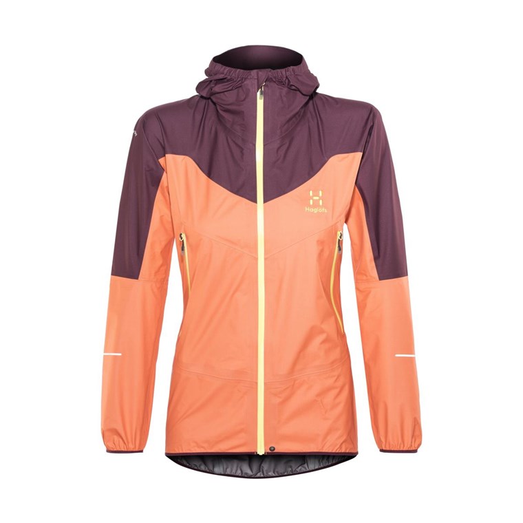 Haglöfs L.I.M Comp Jacket Women Coral Pink/Aubergine