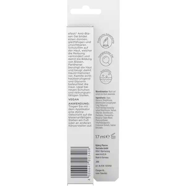 Anti-Blasen Gel