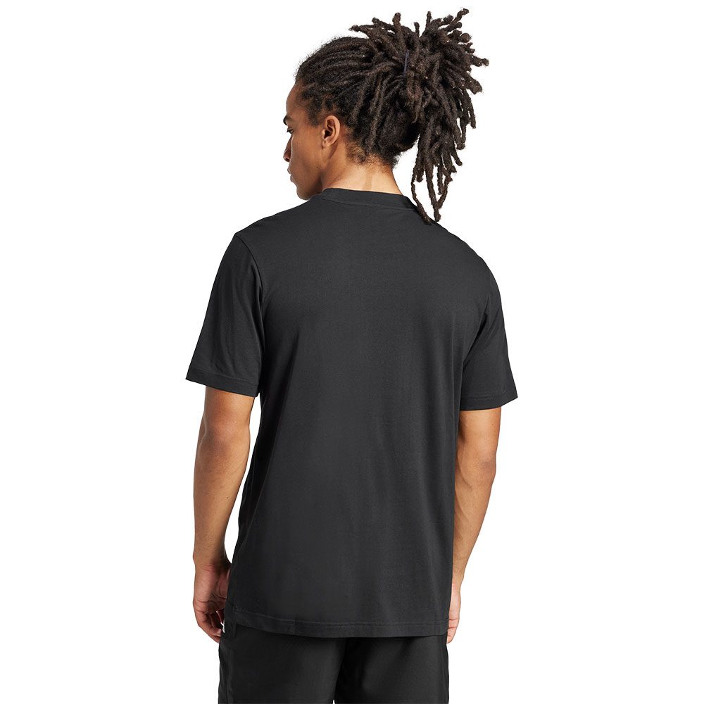 adidas Essentials Small Logo Single Jersey T-Shirt Herren black