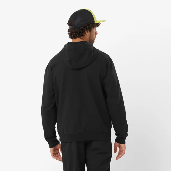 SALOMON LOGO PERFORMANCE  Kapuzensweatshirt Herren