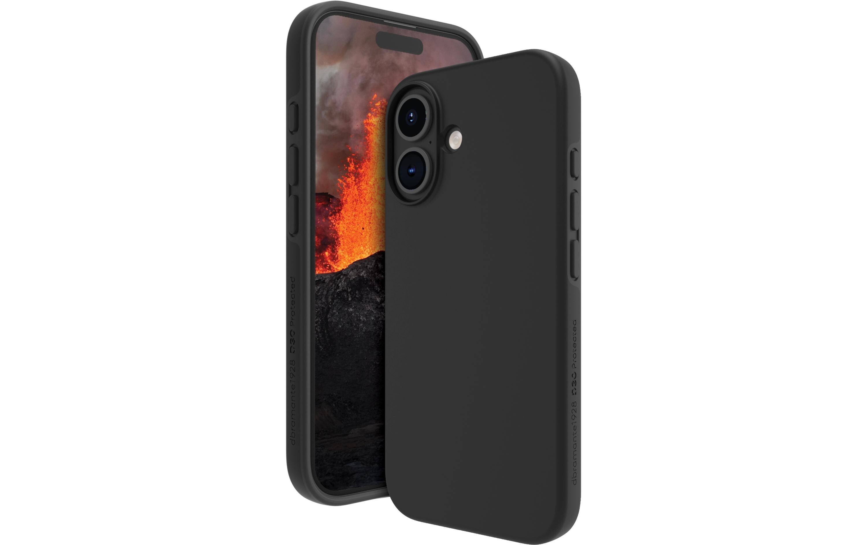 Back Cover Iceland Ultra D3O iPhone 16 Plus SchwarzMagSafe-kompatible Schutzhülle mit D3O-Schutz für das Apple iPhone 16 Plus