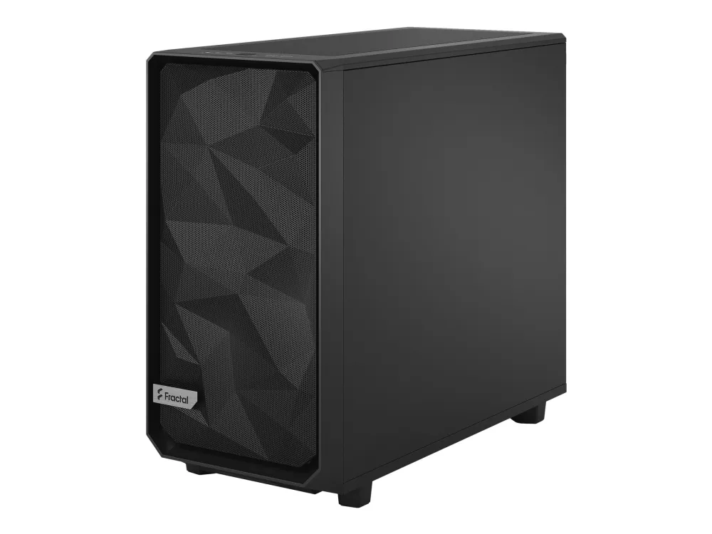 Fractal Design Meshify 2 - Tower - udvidet ATX - ingen strømforsyning (ATX) - sort - USB/Lyd