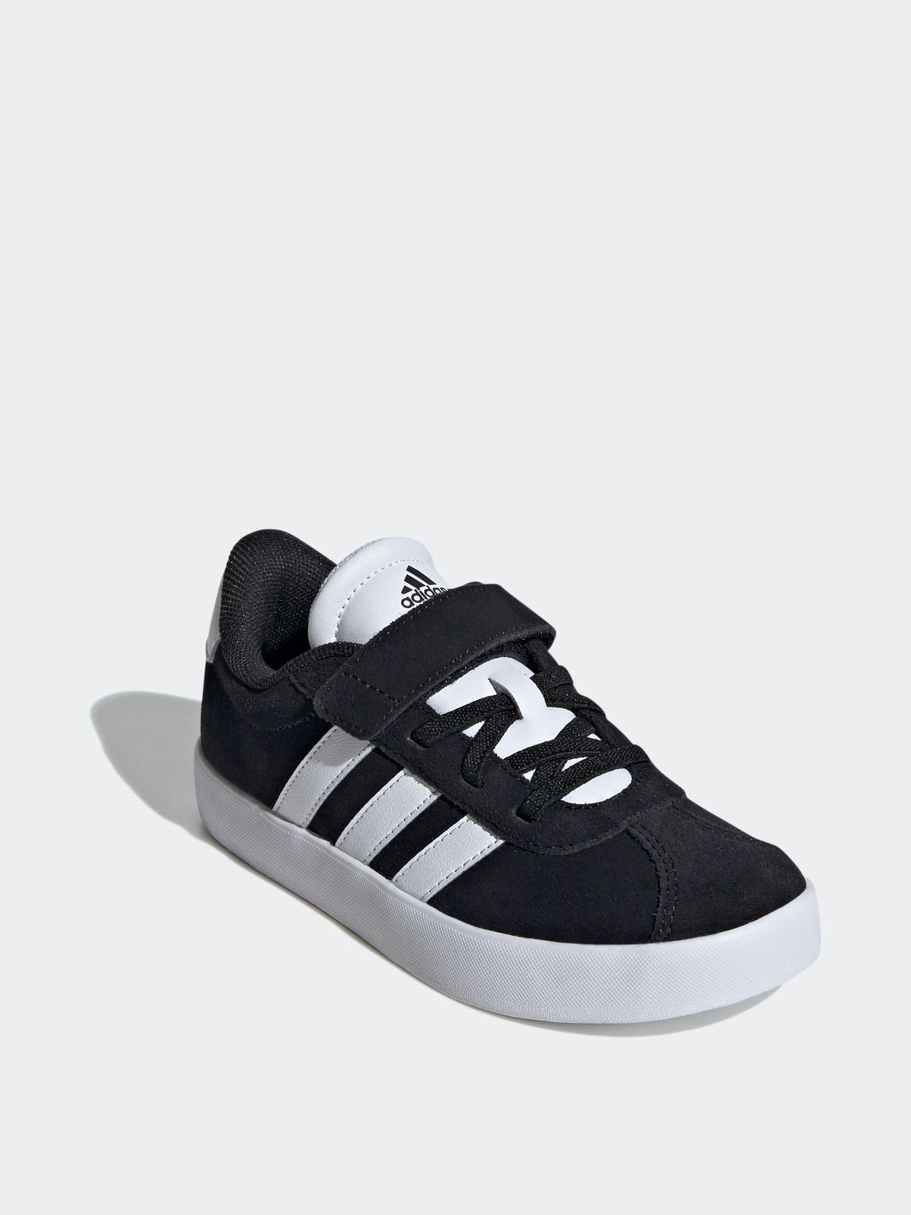 Zwart - adidas Vl Court 3.0 Hook and Loop sneakers voor kinderen