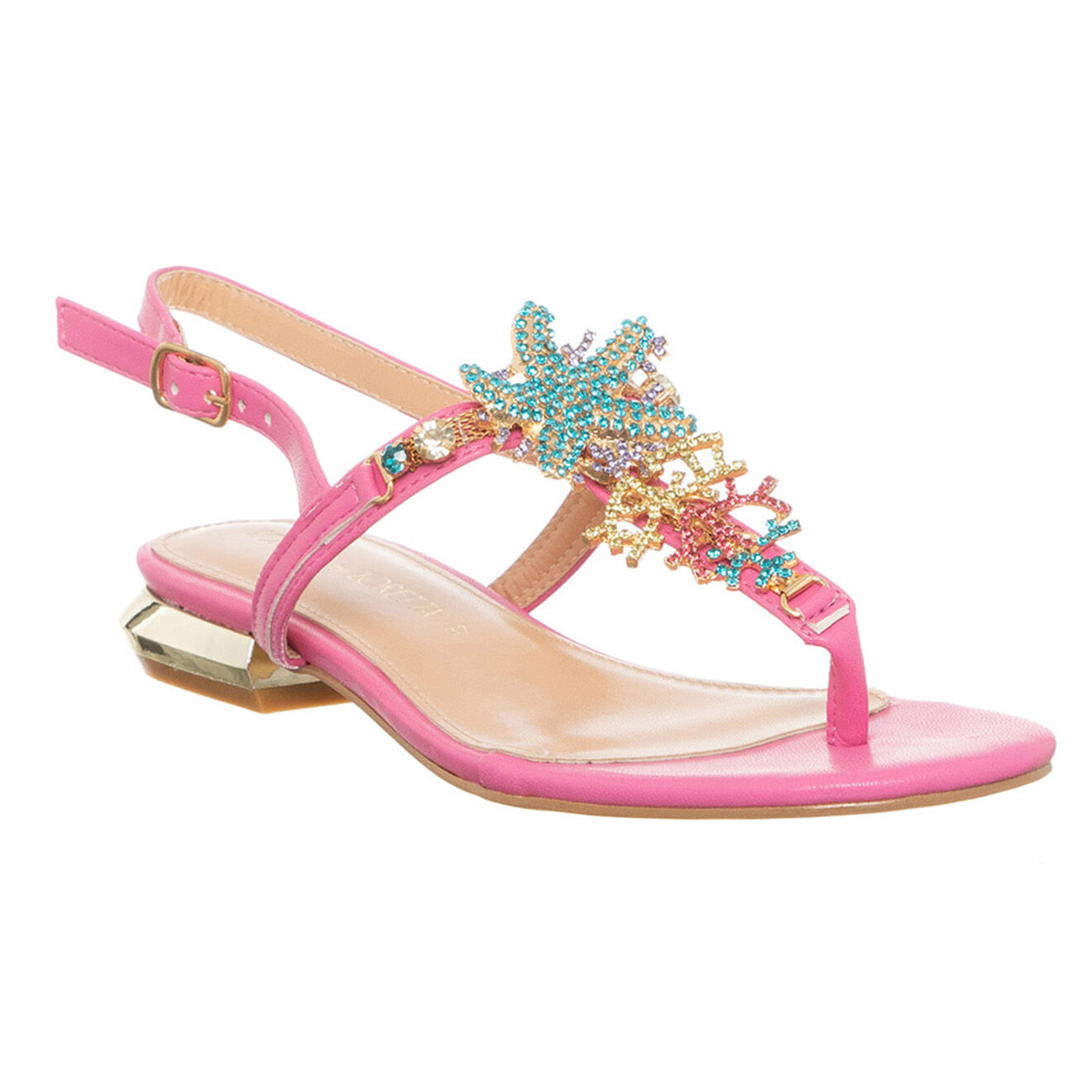 Loretta by Loretta Sandales Rona fuchsia