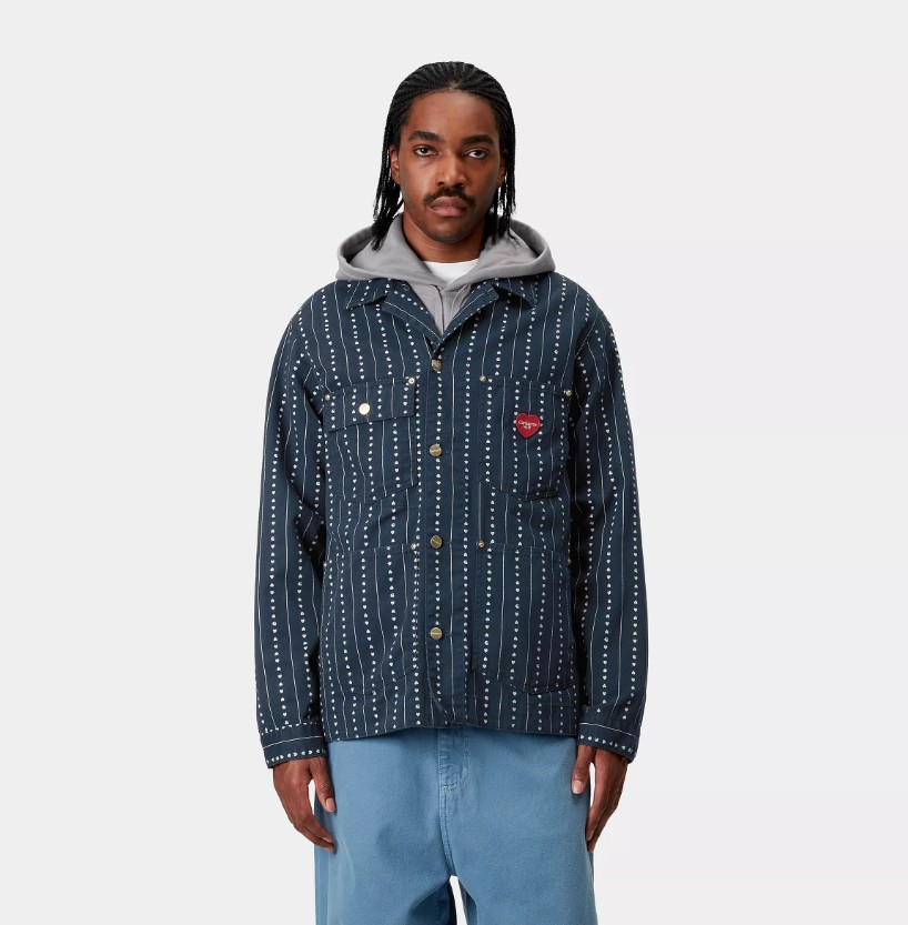 Carhartt WIP Drewe Chore Coat Ink / Natural