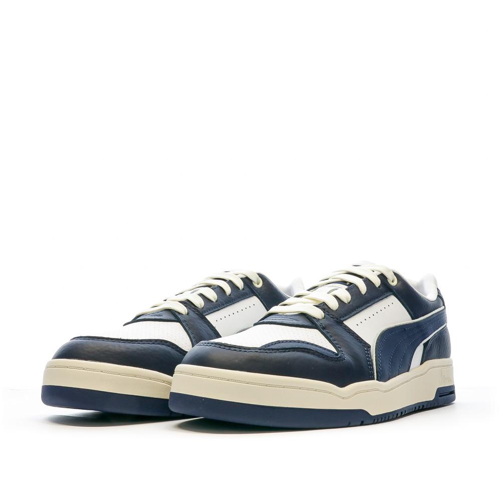 Puma Baskets Marine/Blanc Homme Puma Vintage 394693