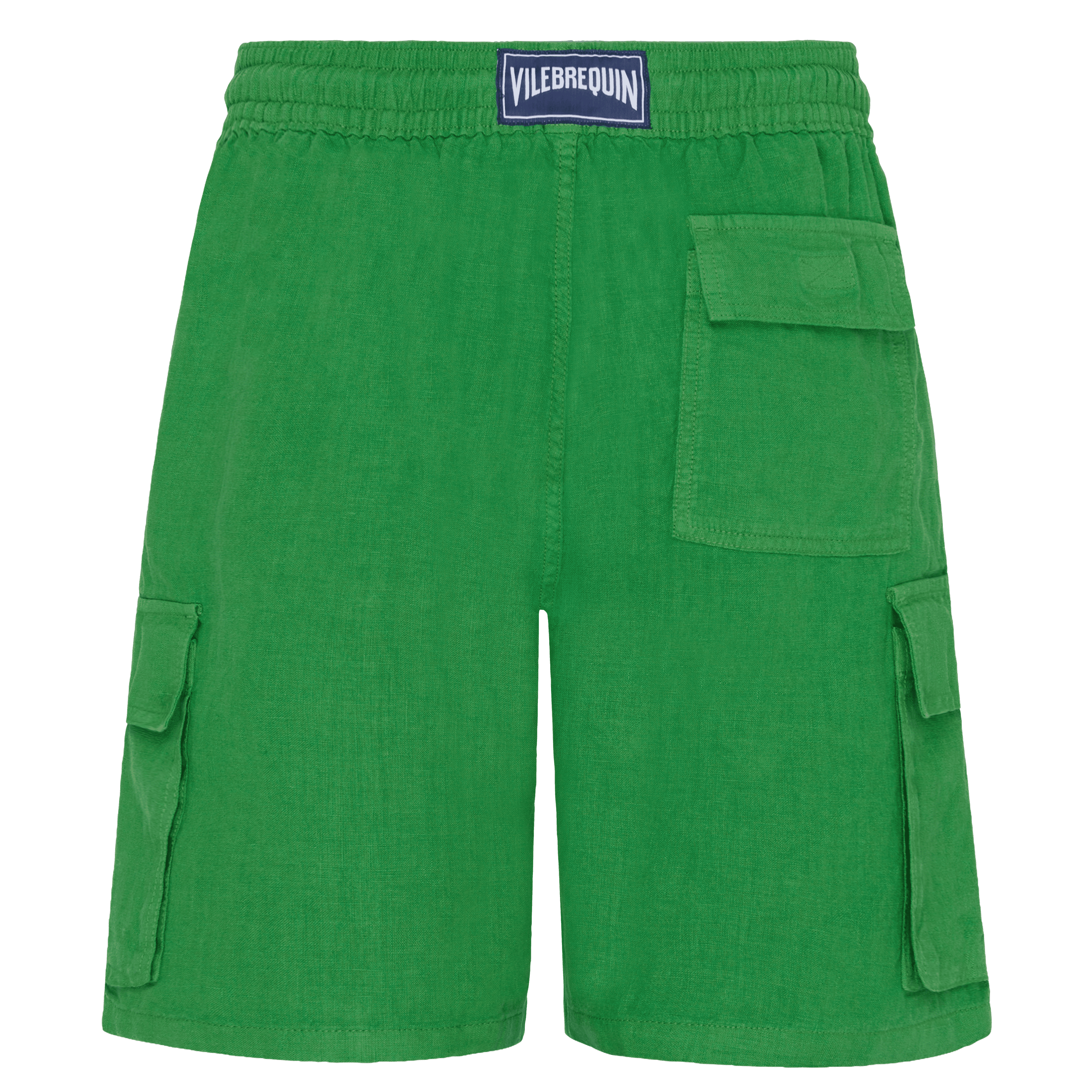 Bermuda en lin homme uni | Site Vilebrequin | BAIU3U01