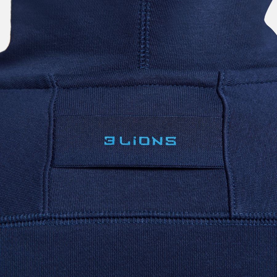 Angleterre Sweat à Capuche Fleece Travel - Bleu/Bleu