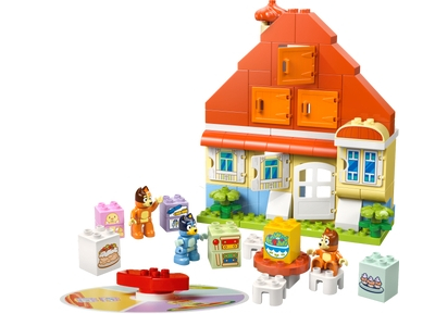 LEGO Huis van Bluey en haar familie met geheugenspel (10459)