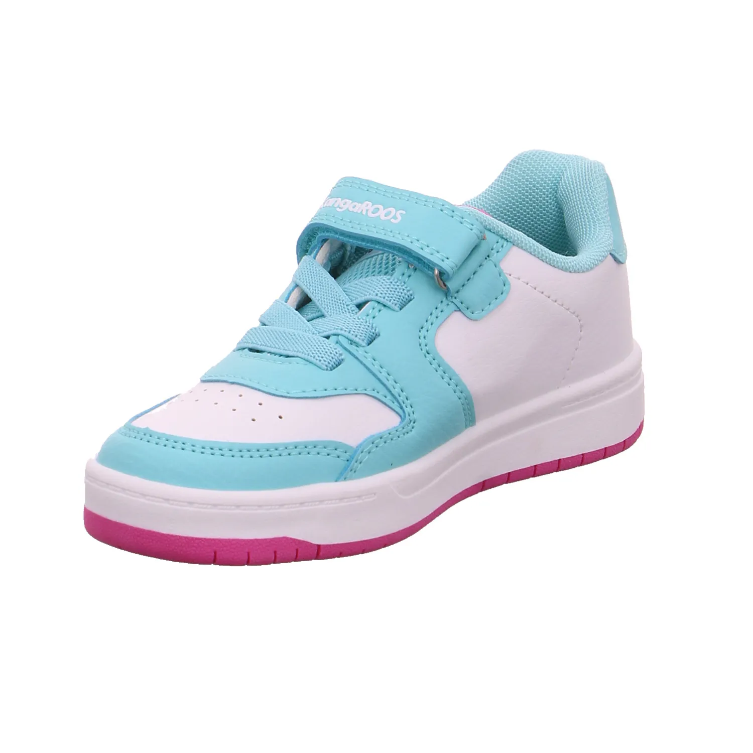 KANGAROOS Kinder Sportschuh Weiss Synthetik
