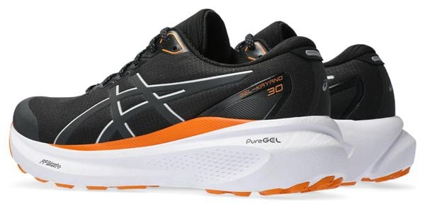 Chaussures Running Asics Gel-Kayano 30 Lite-Show Noir/Blanc/Orange Femme