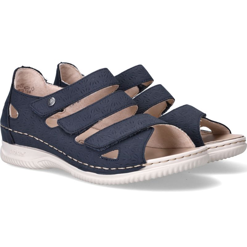 Rieker Sandalen Blauw Dames