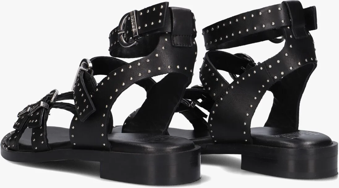 BRONX zwarte bronx sandalen thrill 84997-a