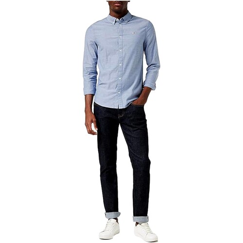 Tommy Jeans - CAMISA SLIM FIT DM0DM09594 Azul