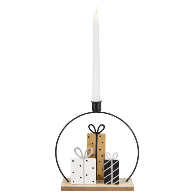 Kerzenhalter - Geschenke - ca. 21,5 x 6 x 22,5 cm