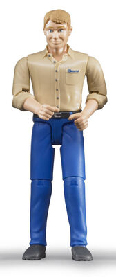 Bruder Figur Med Blå Jeans