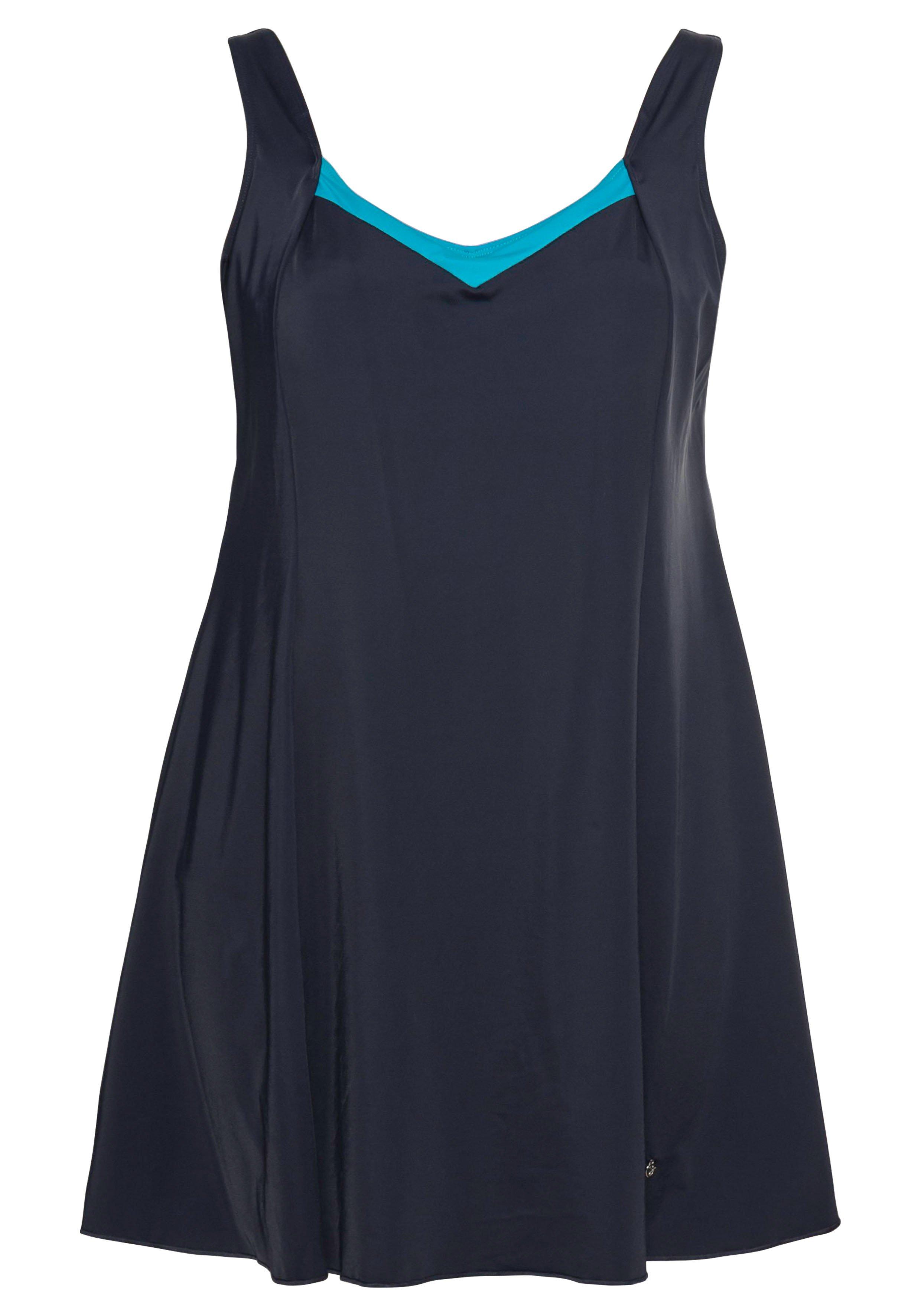 Badekleid mit locker fallendem Rock