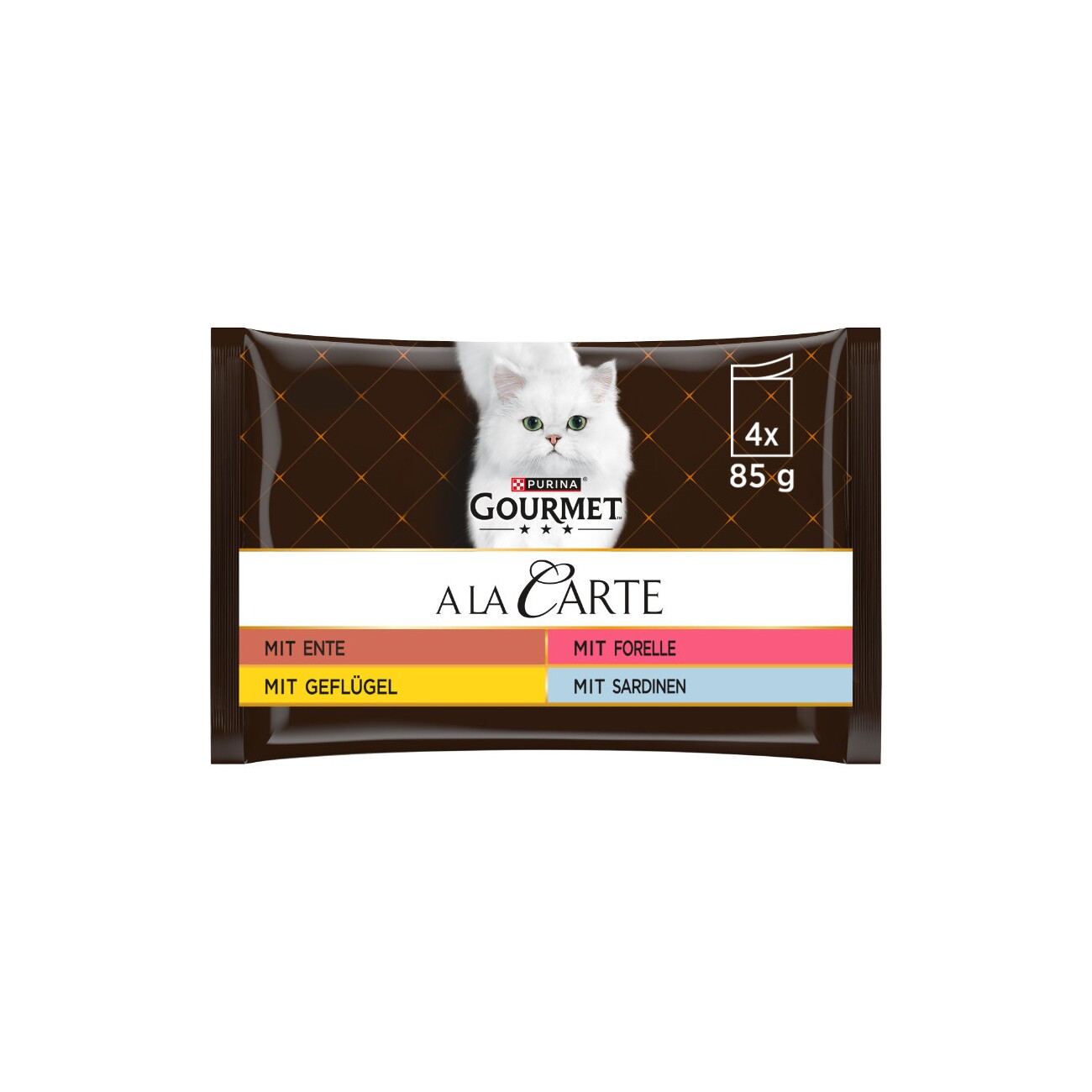 GOURMET à la Carte 4x85g Raffinessen des Küchenchefs