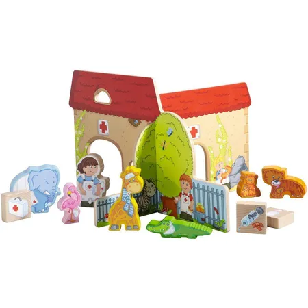 HABA 7389 Meine erste Spielwelt Zoo Tierpflegestation