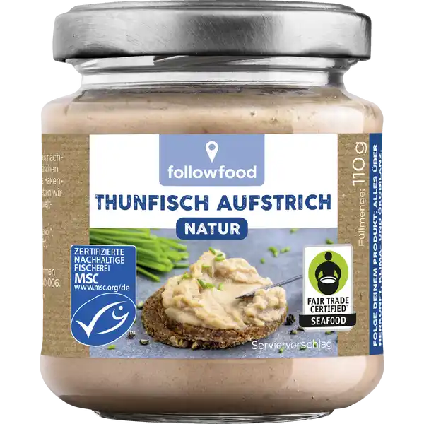 Thunfisch Aufstrich Natur
