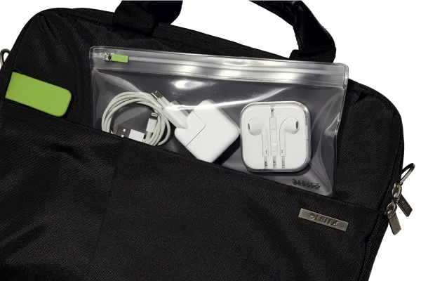 Lynlåslomme Leitz Traveller 4007 Small klar plast (2 stk.)
