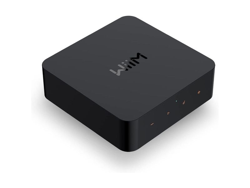 WiiM Netzwerk-Audioplayer Pro Schwarz Hochauflösender Audiostreamer mit Chromecast
