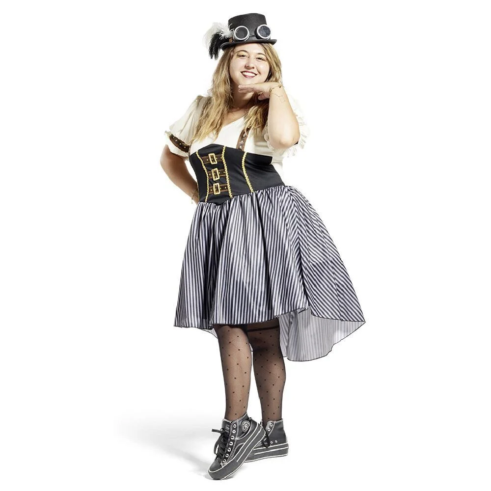Déguisement steampunk femme - Taille S