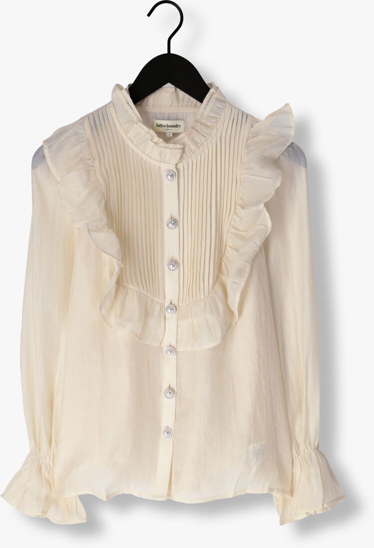 LOLLYS LAUNDRY creme lollys laundry blouse springsll shirt ls