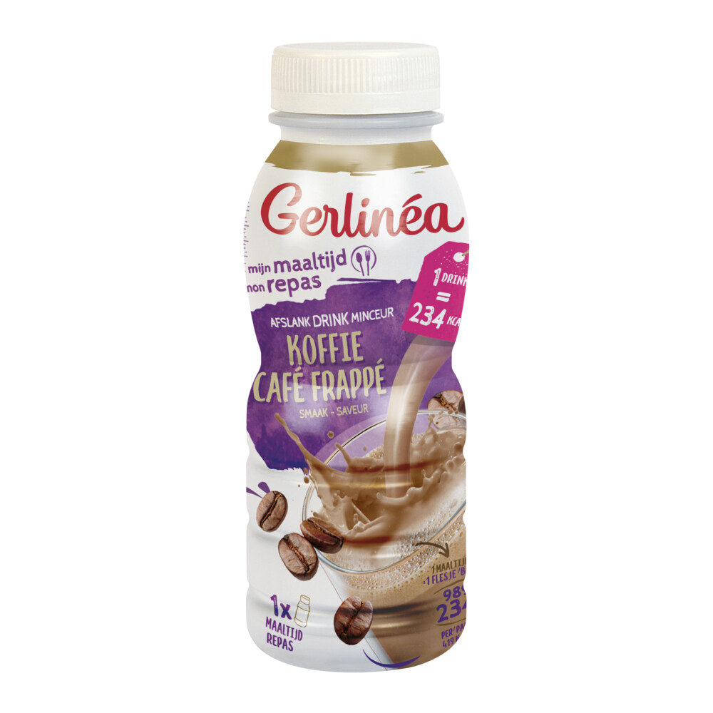 8x Gerlinea Drinkmaaltijd Koffie 236 ml