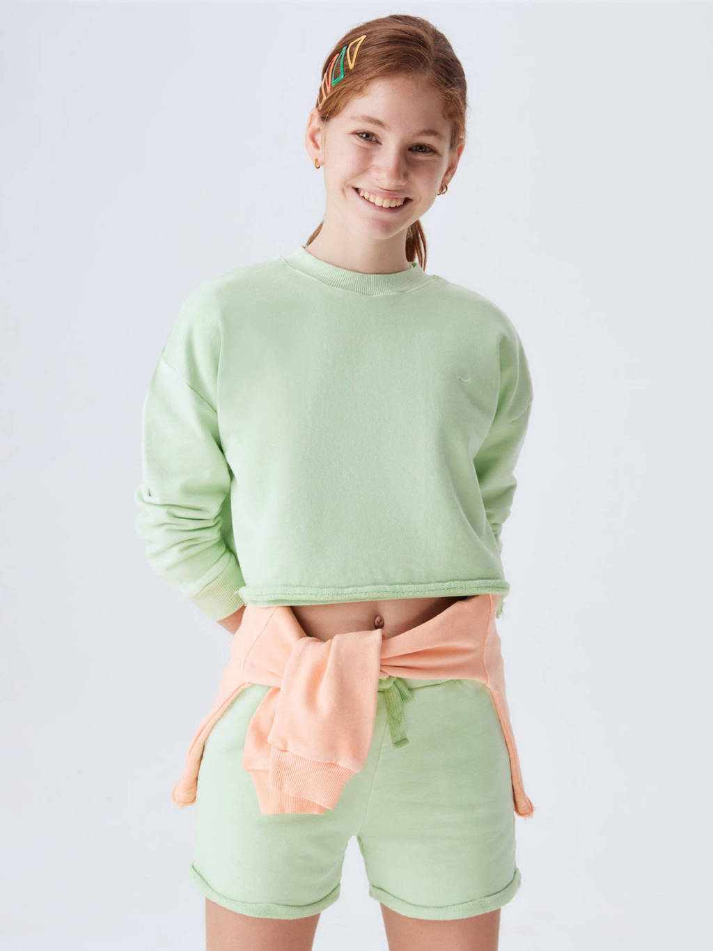 LTB sweater MEKIYI zachtgroen