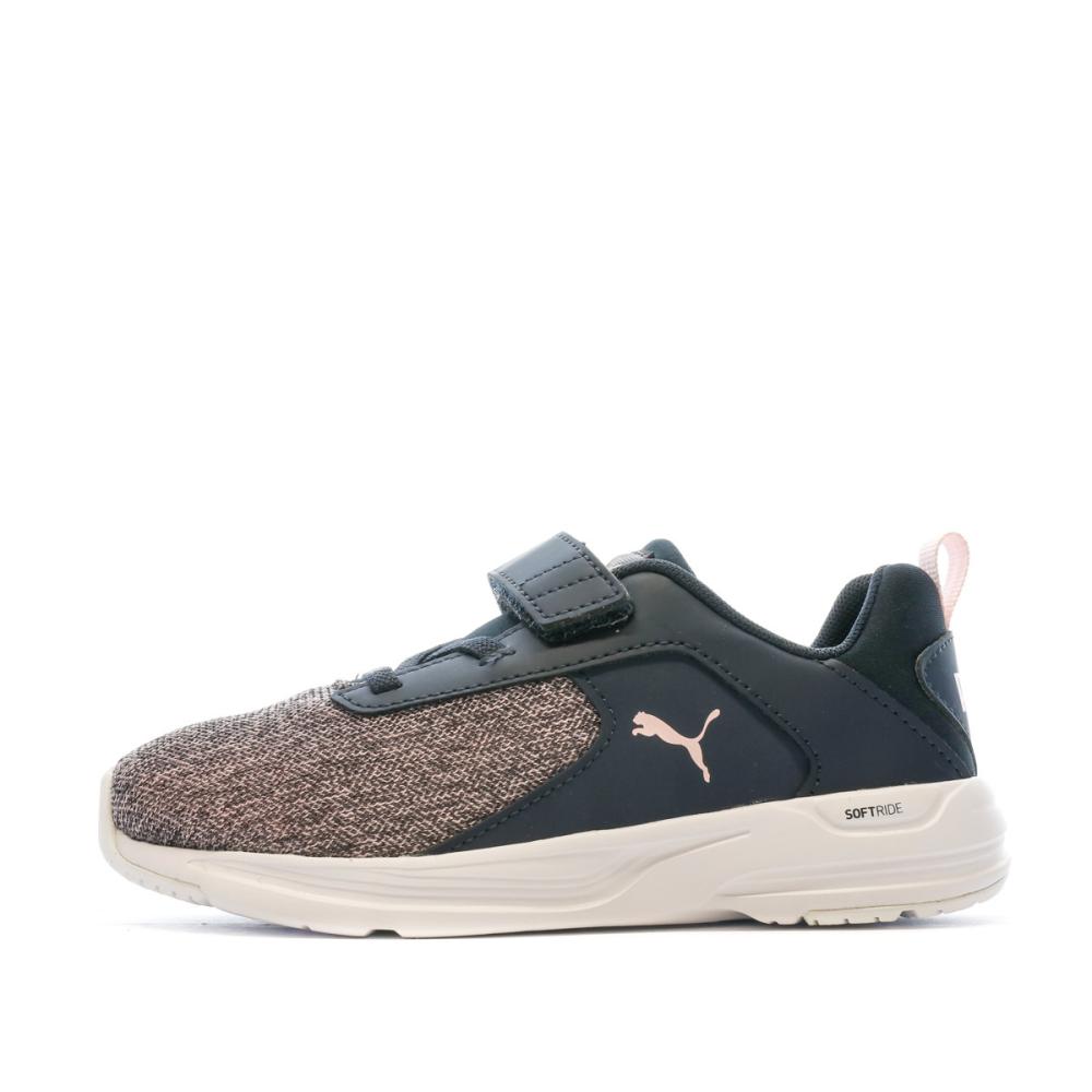 Puma Baskets Noire/Rose Fille Puma Ps Comet