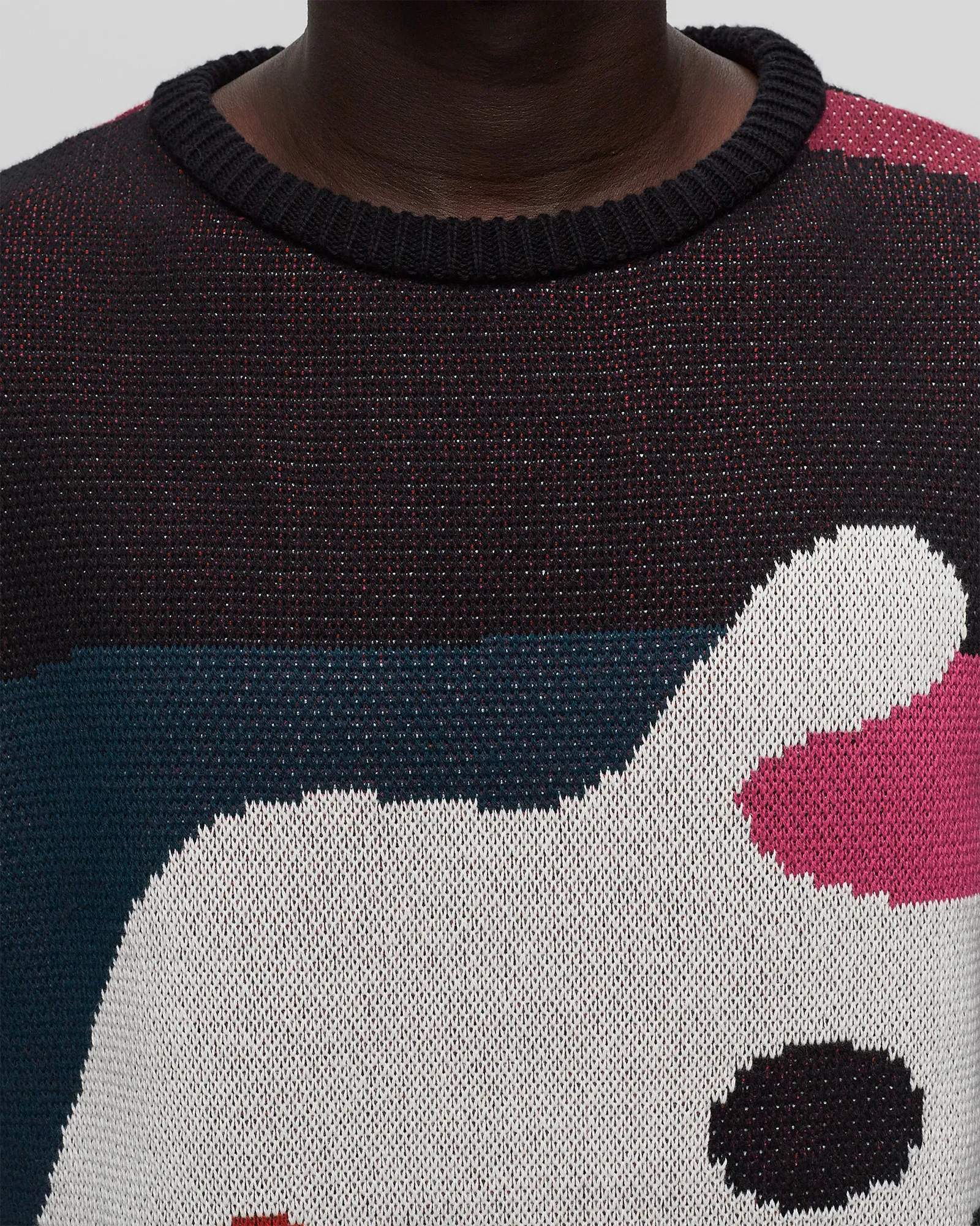 By Parra grand ghost caves knitted pullover