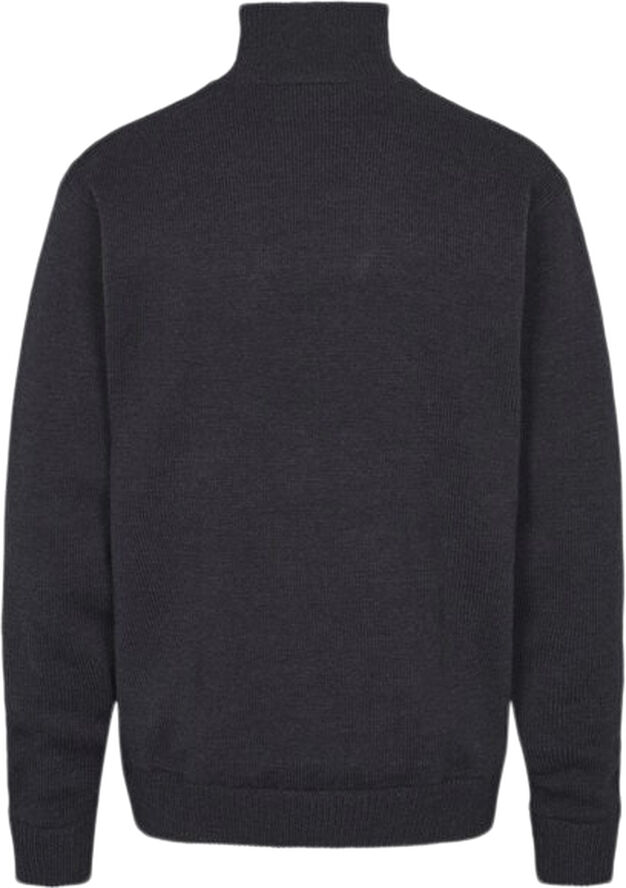 H2O Icon Stripe Wind Knit striktrøje Sort