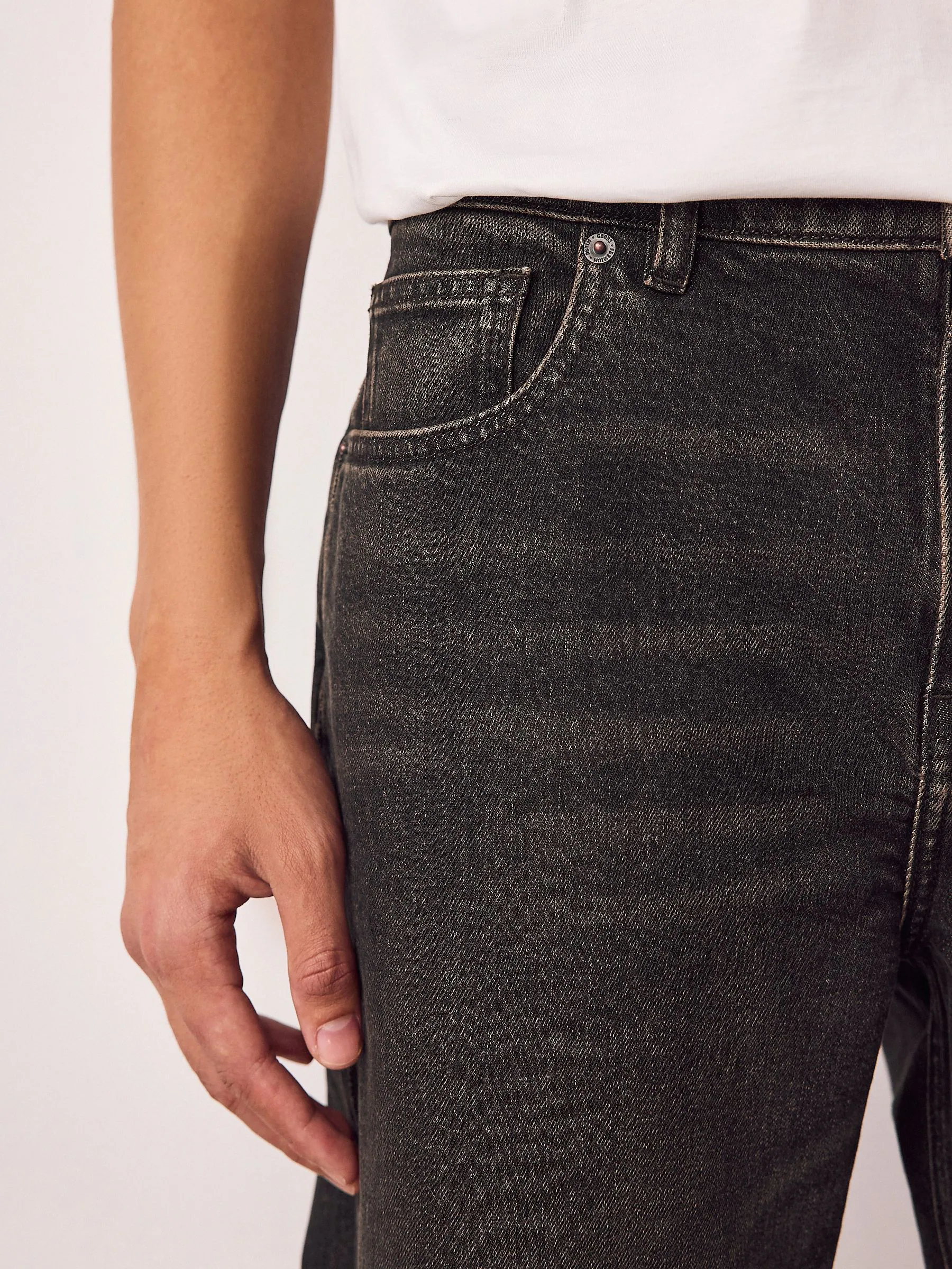 Bruin - Straight fit - Vintage wash denim jeans