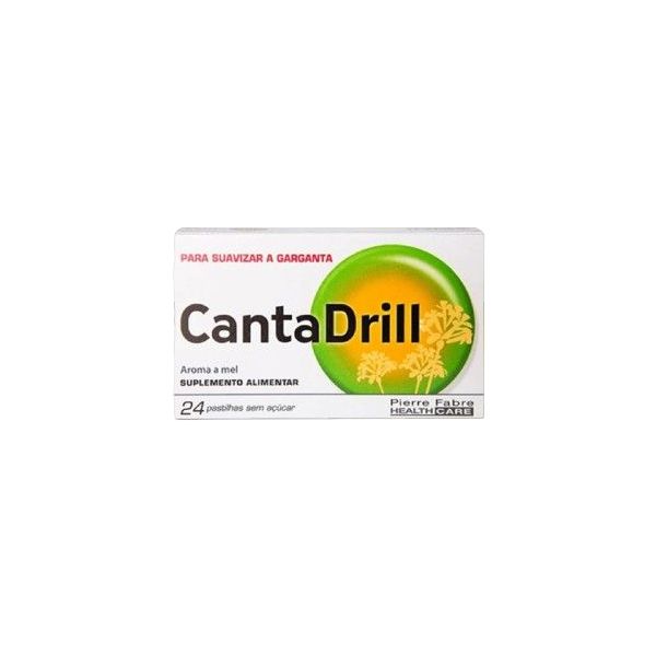 Cantadrill sem Açucar Pastilha 24un
