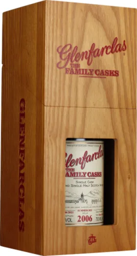 GLENFARCLAS VINTAGE 2006 FAMILY CASKS 70CL