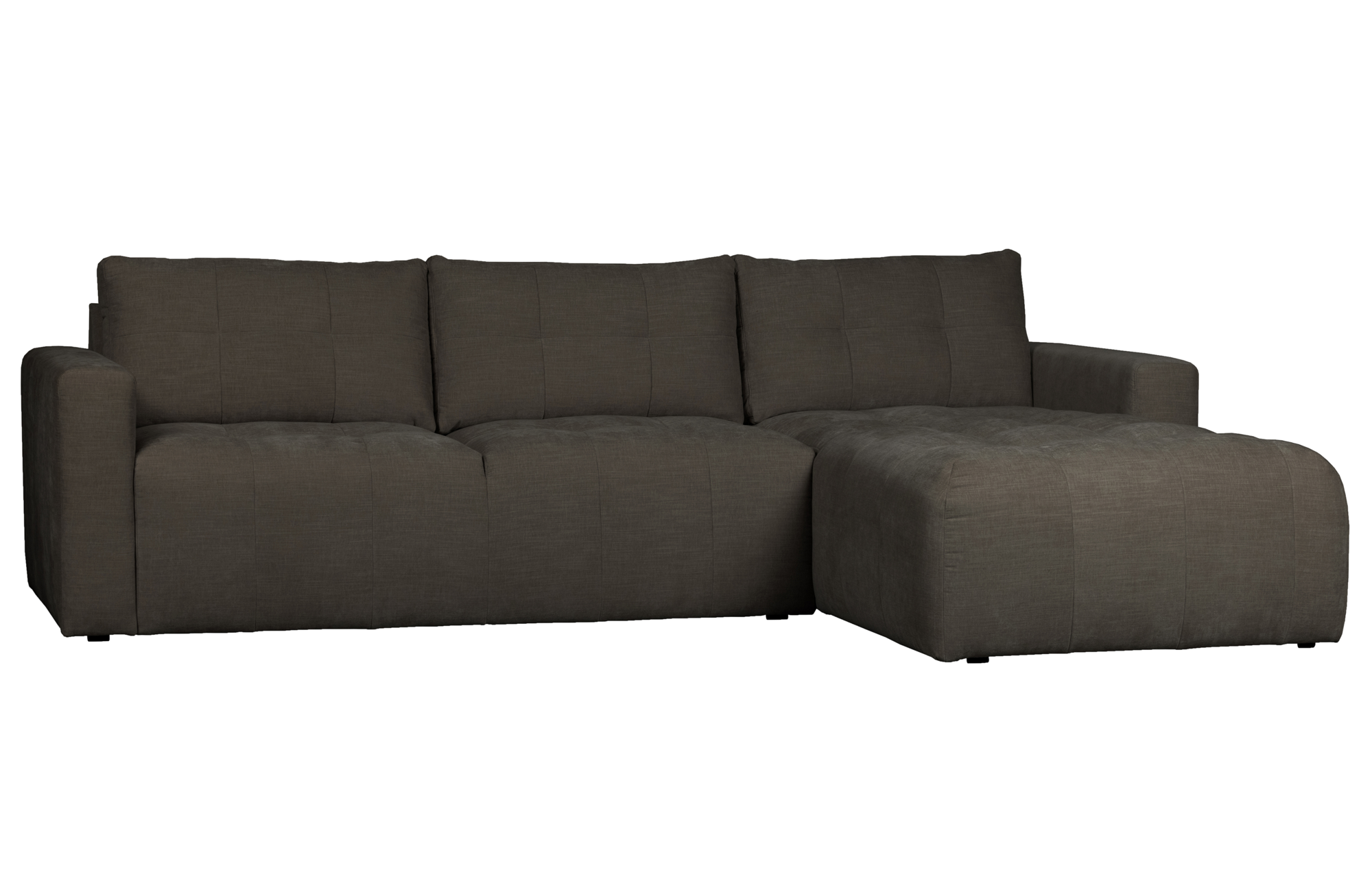 WOOOD Exclusive chaise longue Bar rechts Bar Chaise Longue rechts - Antraciet