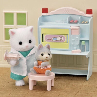 Sylvanian Families Dukkehustilbehør med Doktorfigur