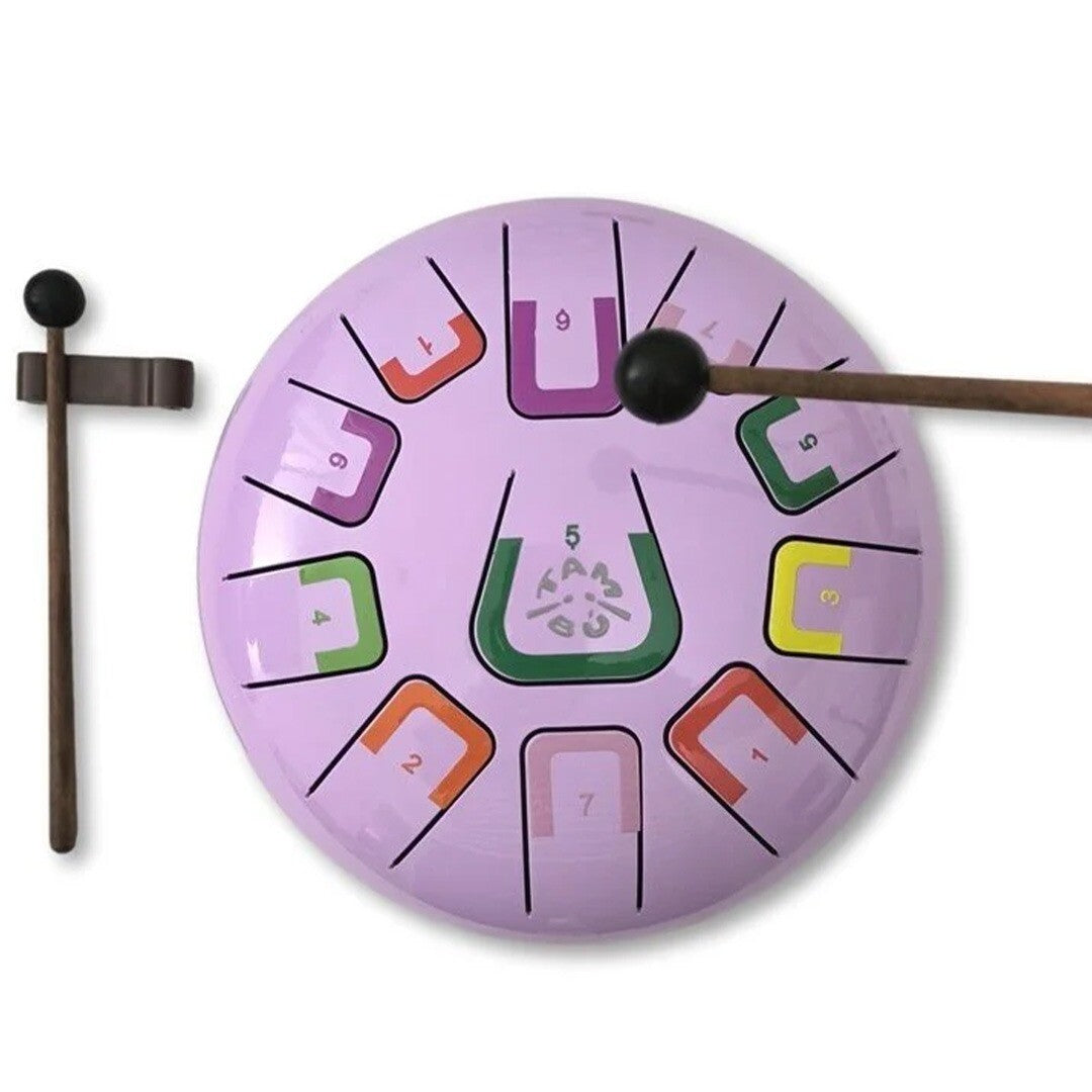 Tambu tongtrommel - lila - Ø20 cm