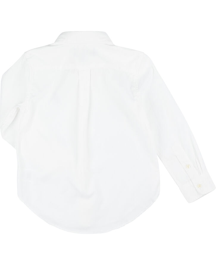 Polo Ralph Lauren Langærmet custom fit blake skjorte Hvid