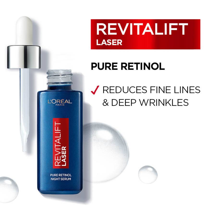 L'Oréal Paris Revitalift Laser Day Cream + L'Oréal Paris Revitalift Laser Pure Retinol Night Serum
