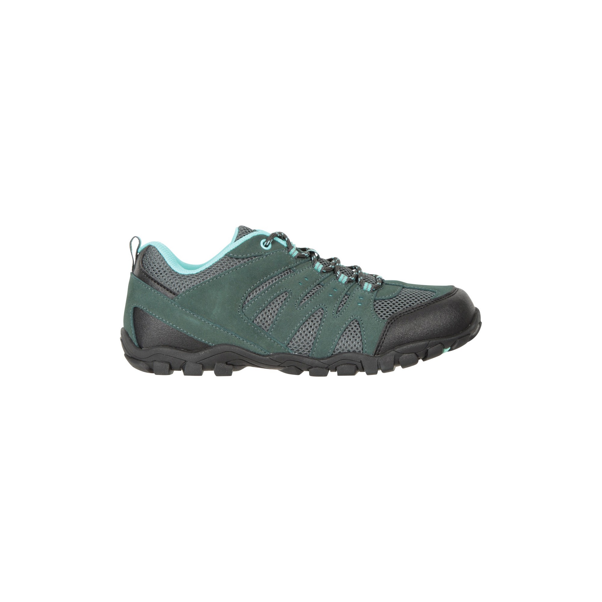 Sapatos de caminhada Mountain Warehouse Outdoor II em camurça com cadarço elástico