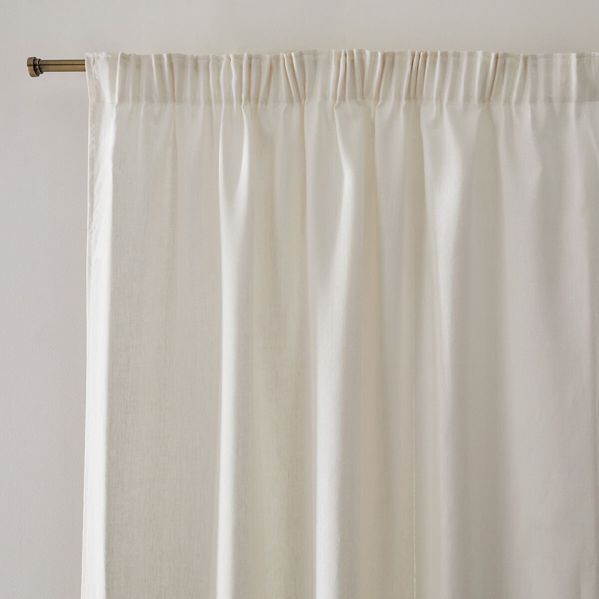 LA REDOUTE INTERIEURS<br>Cortina de linho lavado Onega
