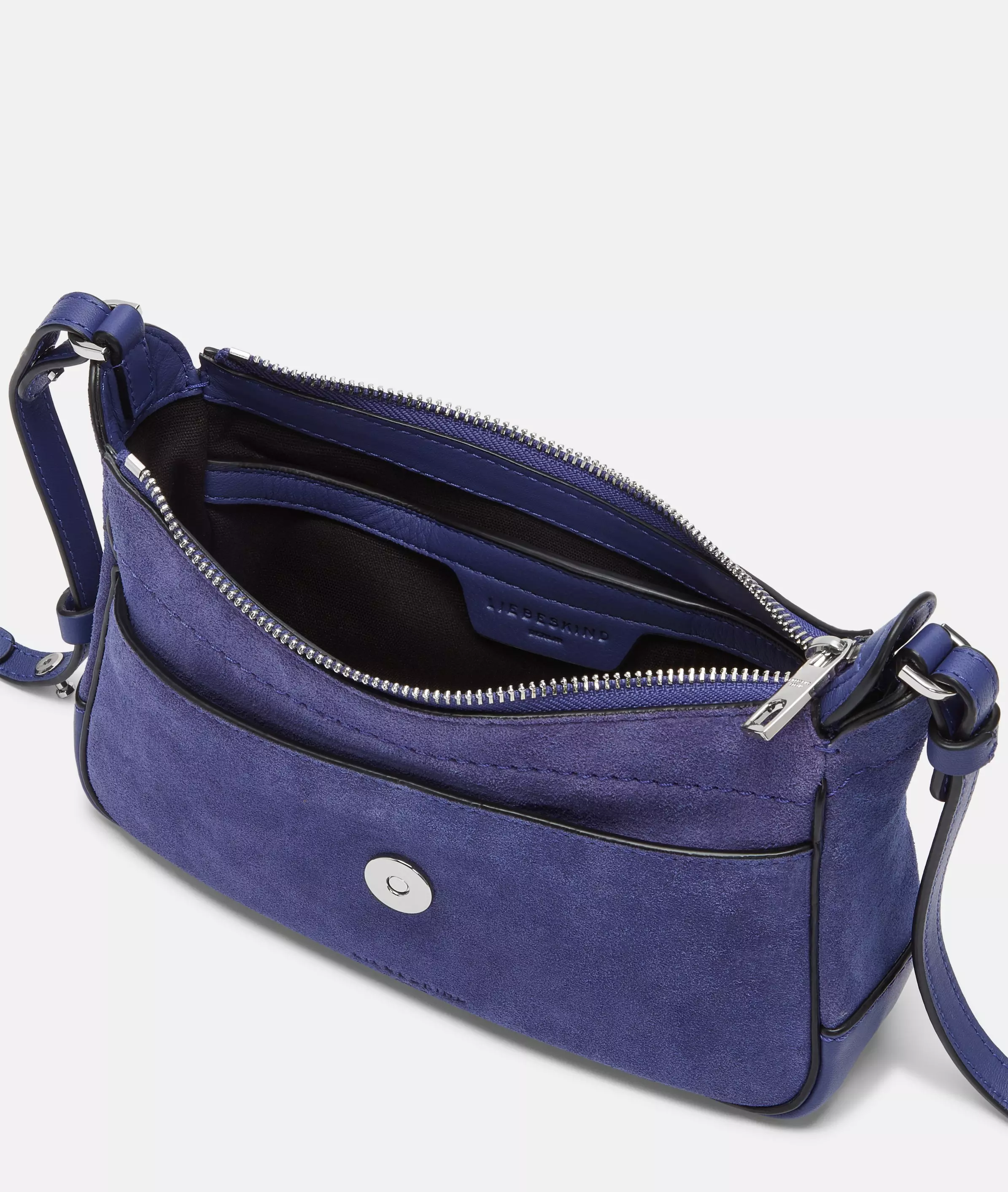 Ren Crossbody S Handy suede shoulder bag