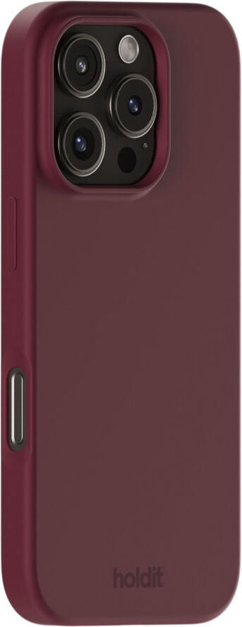 HoldIt Silicone Case iPhone 16 Pro Rød