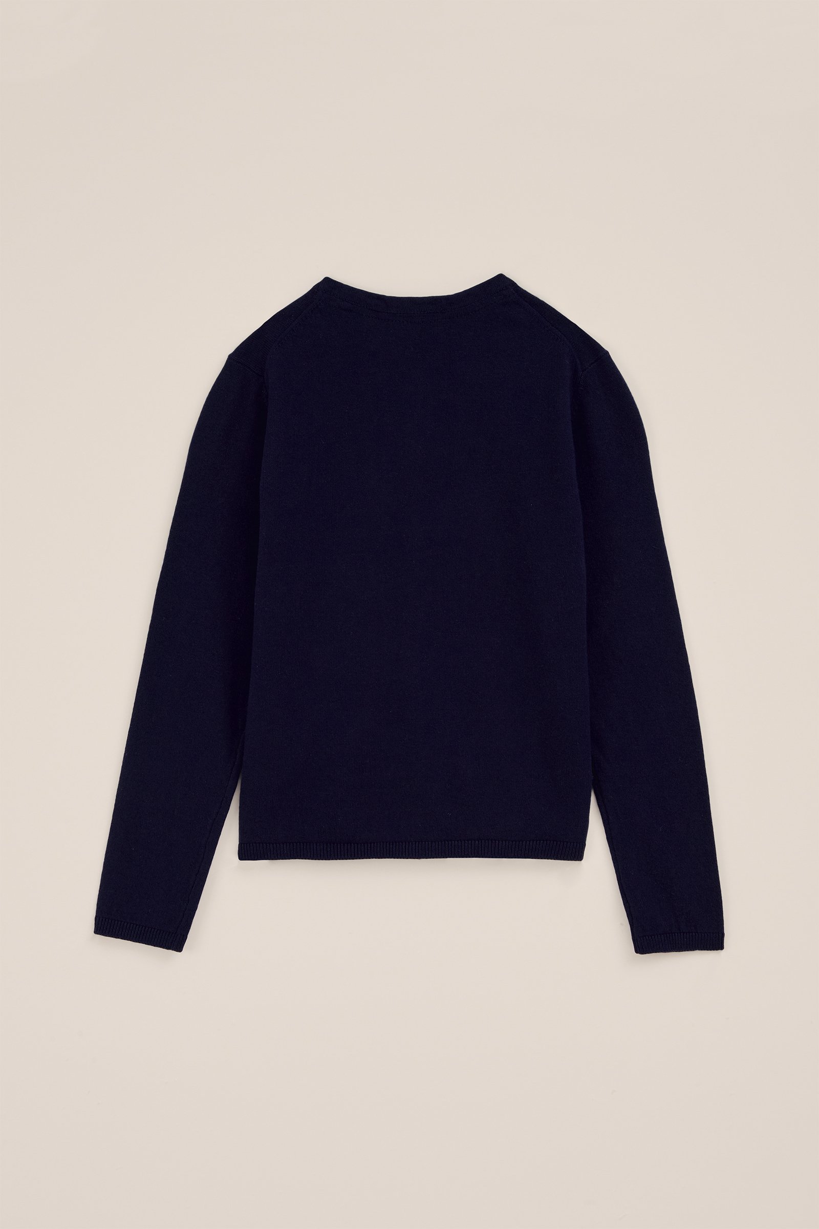 Meisjes gebreide vest WE Fashion Donkerblauw