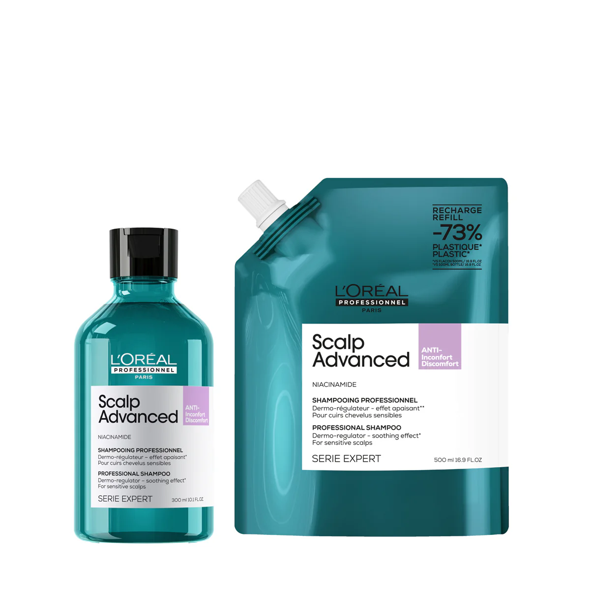 Recharge Shampoing Anti-Inconfort Scalp Advanced 500ml